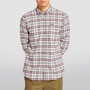 Barbour Waldon Tailored Shirt in Port Size L